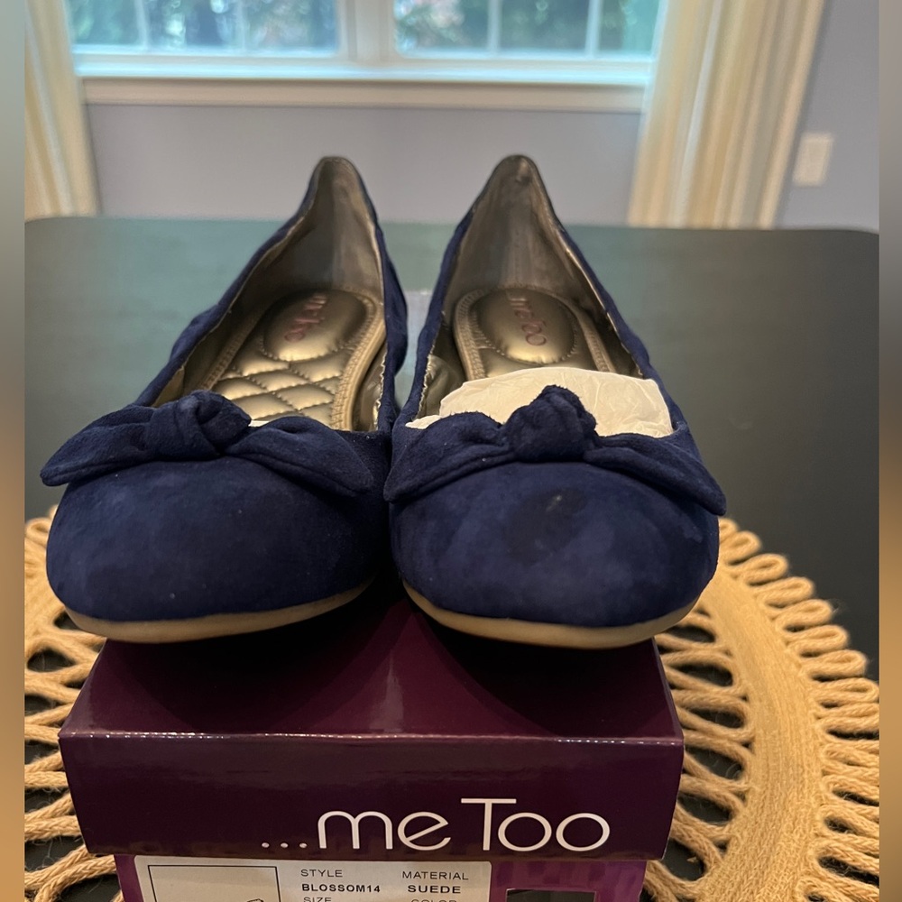 Brand new never worn has a small stain on the top of the shoe see pictures